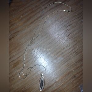 Elegant Long Gold Pendant Necklace